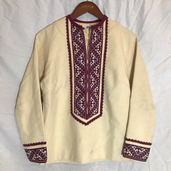 Vintage all wool ski top. - Picture 1 of 5